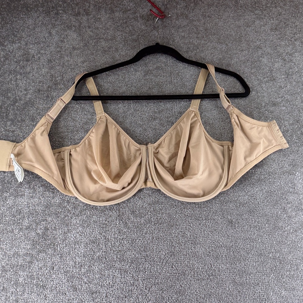 Chantelle Beige TanLace Bra 38H 38 H Underwire No Padding - Picture 6 of 10
